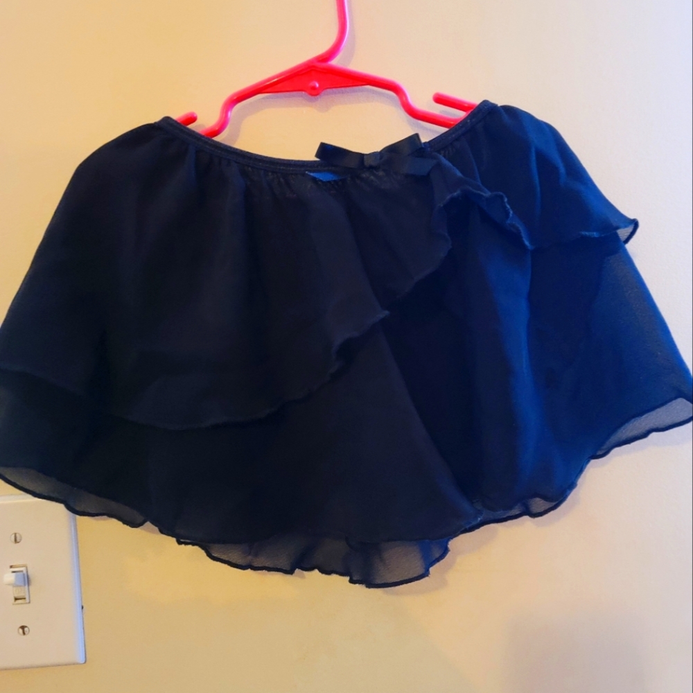 Girls Black Dance Skirt